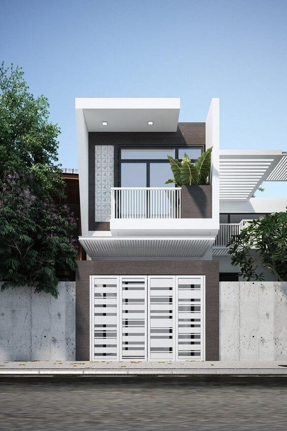 Contoh Model Desain Rumah Minimalis 2 Lantai