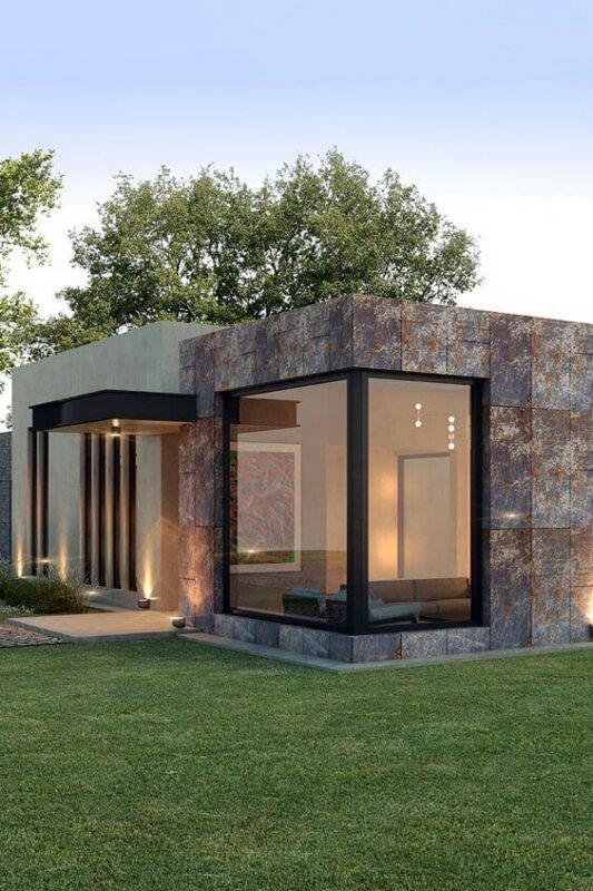 Model Desain Rumah Minimalis Tampak Depan Modern Kekinian