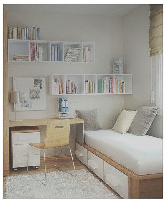 Dekor kamar tidur sederhana
