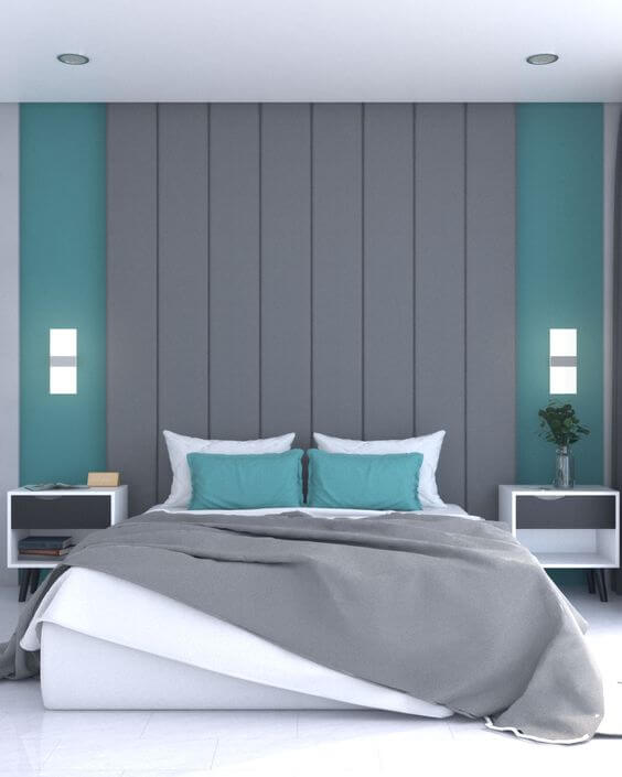 Contoh-contoh Gambar Desain Kamar Tidur dengan Warna yang Menenangkan