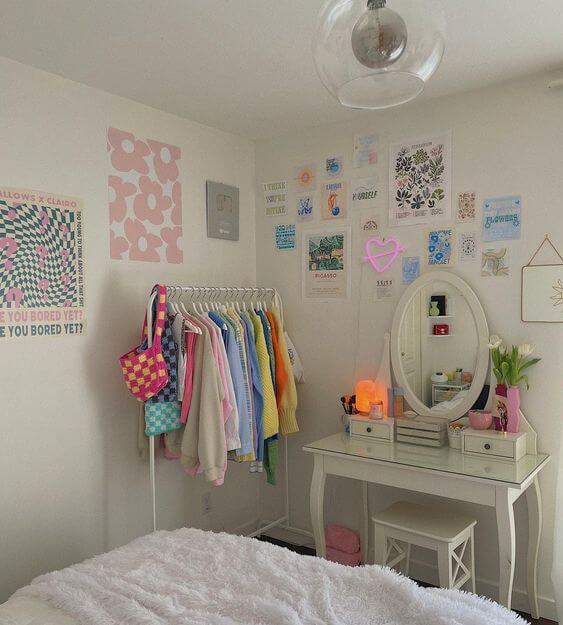 Cara menghias kamar tidur anak dressing