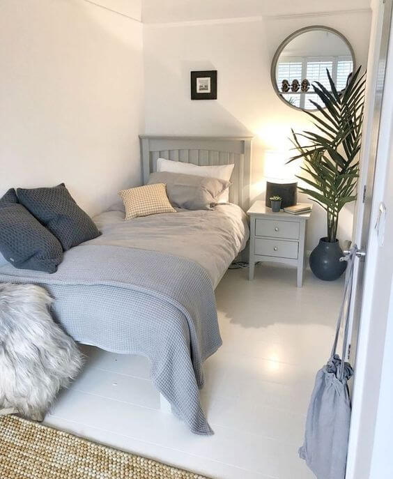 Cara menghias kamar tidur sempit- Perabot sederhana