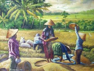 Contoh Lukisan Realisme Indonesia