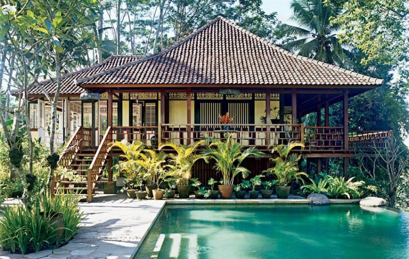 Desain Rumah Bali Ala Pedesaan