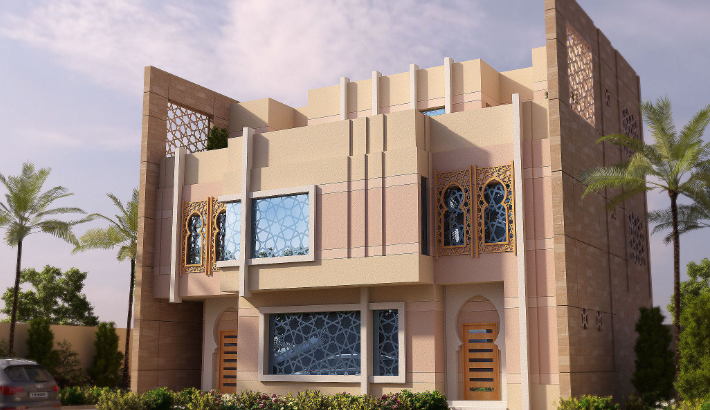 Modern Saudi Arabia House Design 
 : Desert Retreat