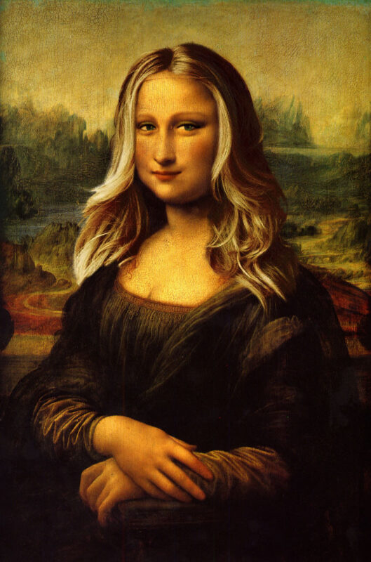 Lukisan Monalisa Versi Mona Karen