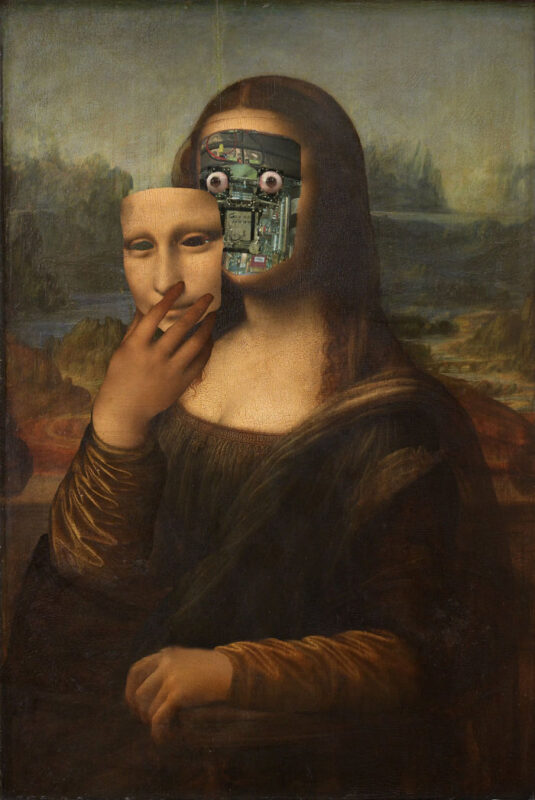 Robot Mona Lisa