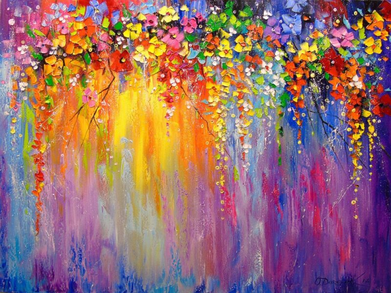 Symphony of Flowers by Olha Darchuk