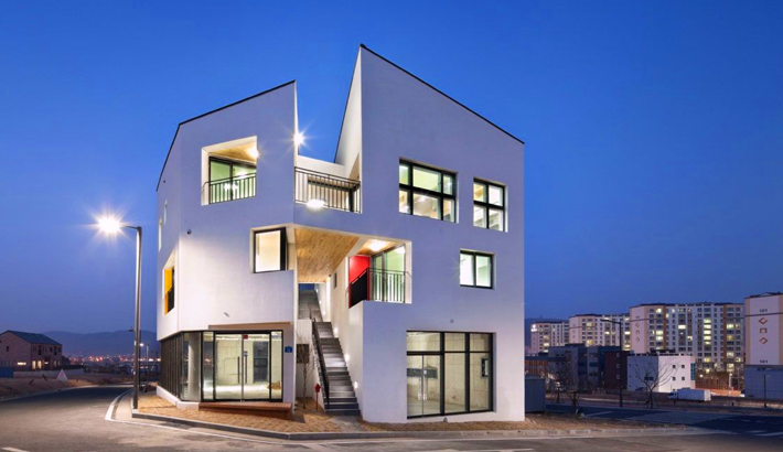 Modern South Korea House Design-Ulsan Industrial Chic