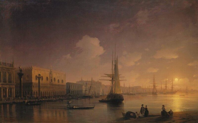 Venetian Night Karya Ivan Aivazovsky
